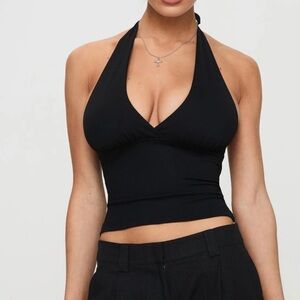 Whimsy halter neck top